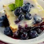 Blueberry Pudding with Hard Sauce