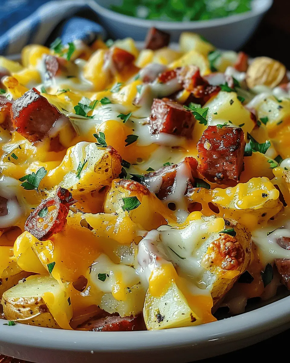 Cheesy Ranch Potatoes and Sausage: The Best Comfort Meal Delight
