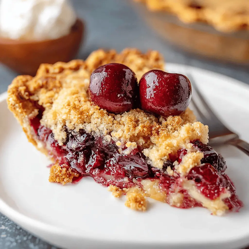 Cherry Crumb Pie: A Delightful Twist on a Classic Dessert