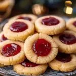 Christmas Thumbprint Cookies