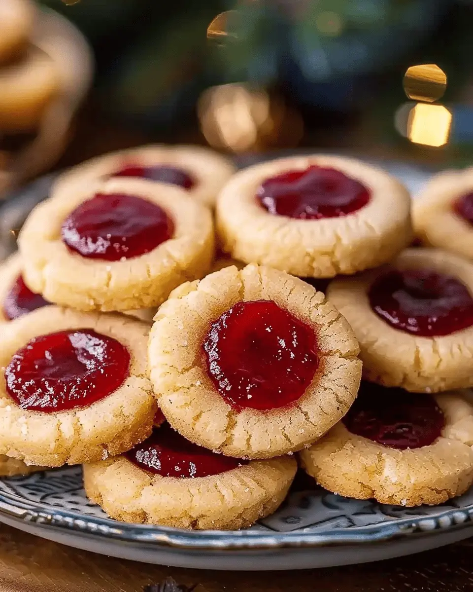 Christmas Thumbprint Cookies: The Best Homemade Treat You’ll Love