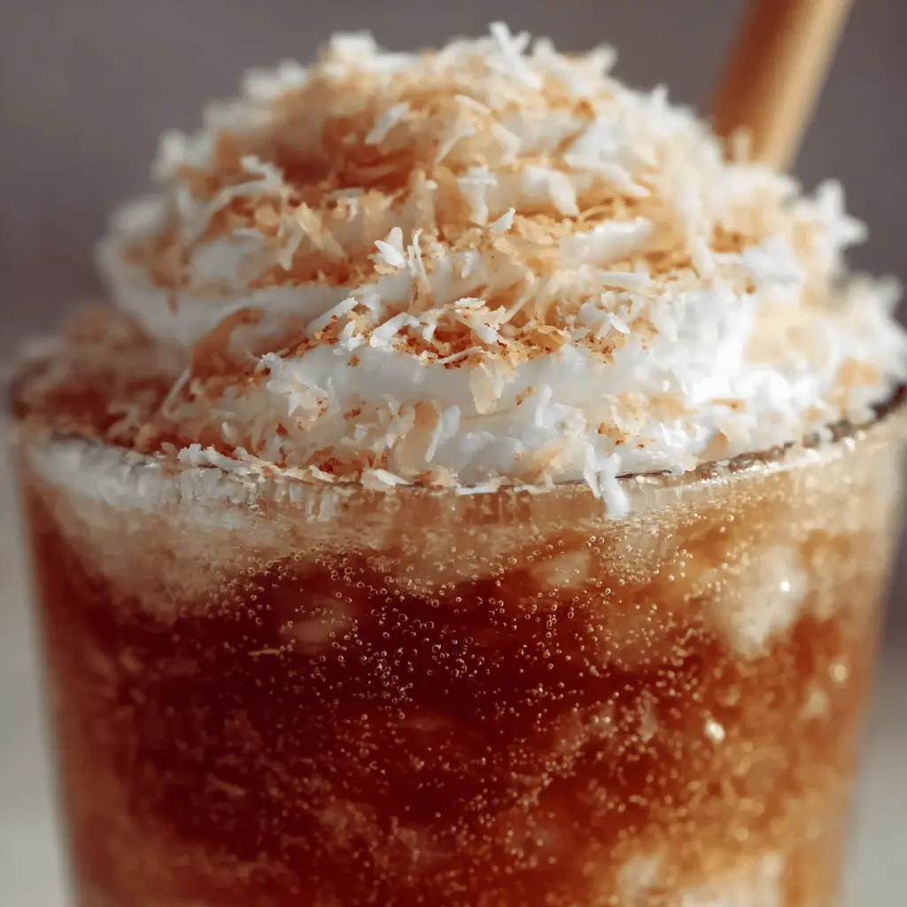 Coconut Kiss Dirty Soda: An Indulgent Twist on Classic Refreshment
