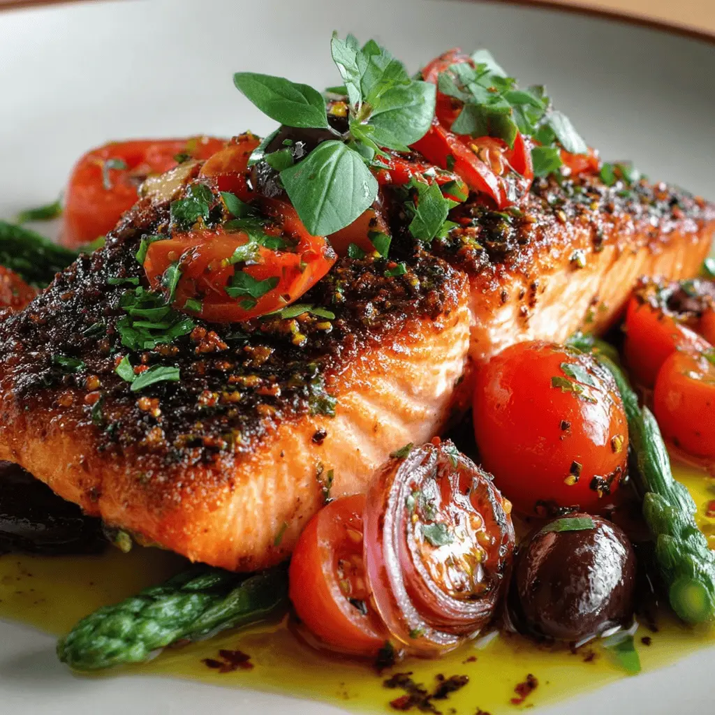 Easy Mediterranean Salmon Recipe: Juicy Flavors Your Family Will Love