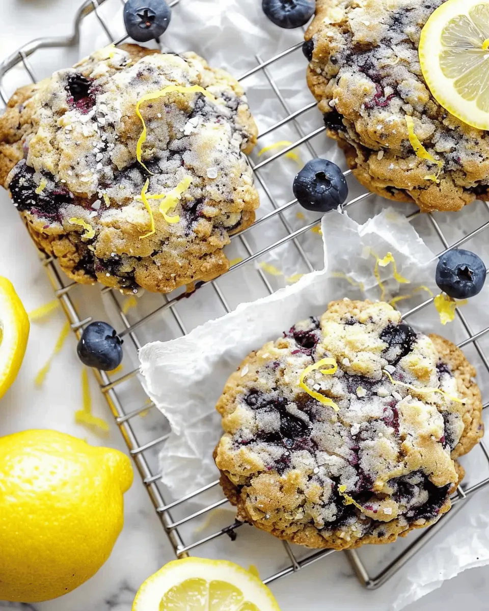 Lemon Blueberry Cookies: The Best Fresh Twist on a Classic