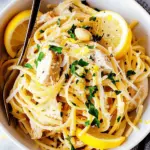 Lemon Garlic Chicken Pasta