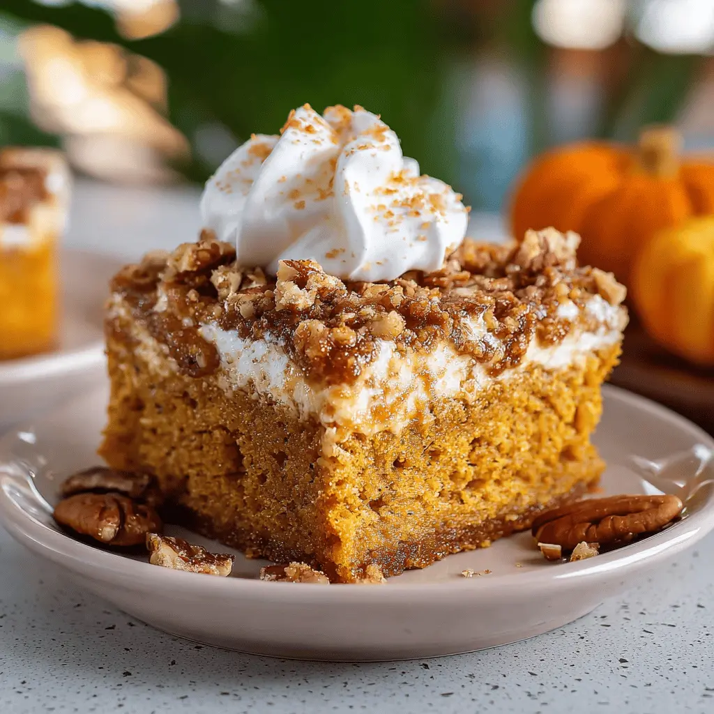 Pumpkin Crunch Cake: The Best Indulgent Fall Dessert Recipe