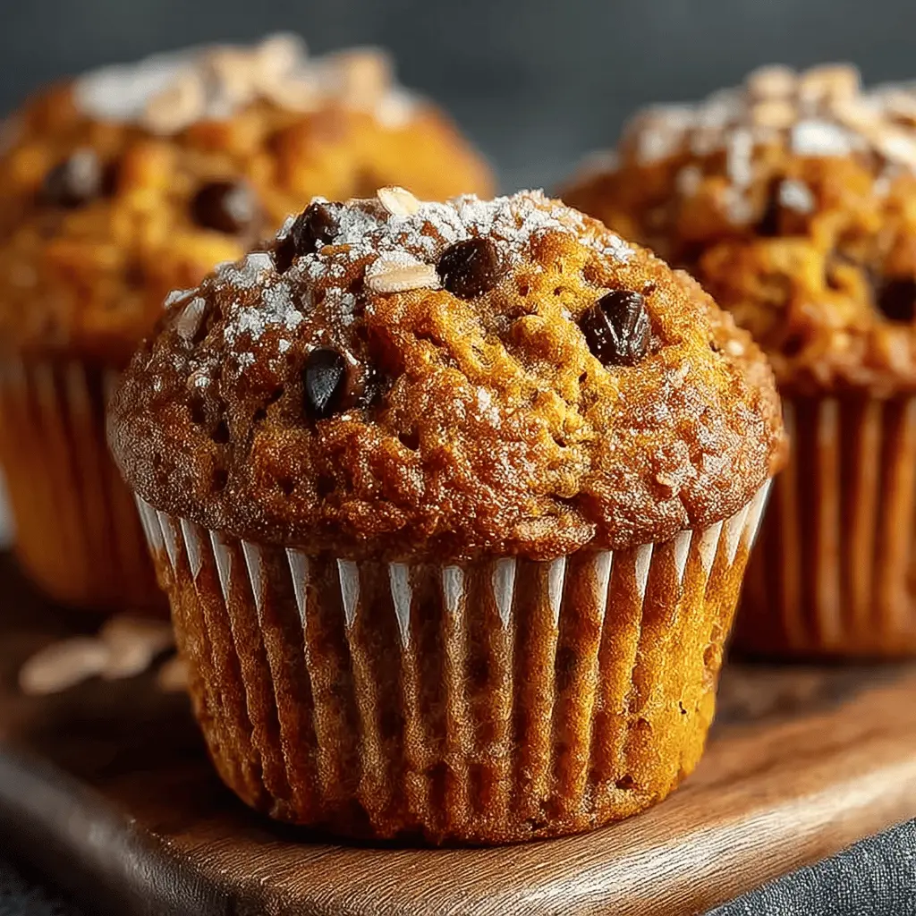 Pumpkin Spice Banana Oat Muffins Recipe for Easy Fall Mornings