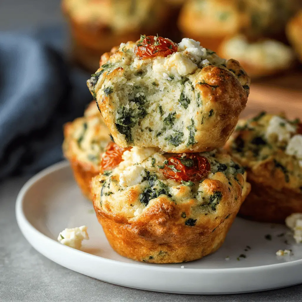 Savory Spinach Feta Muffins: Easy & Delicious for Home Cooks