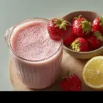Strawberry and banana smoothie