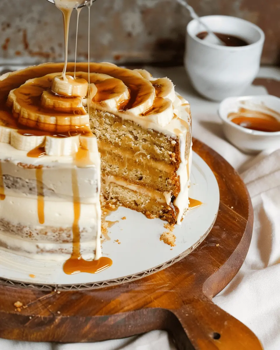 Salted Caramel Banana Cake: An Indulgent Treat for Any Occasion