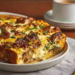 Cheesy Sausage Breakfast Casserole