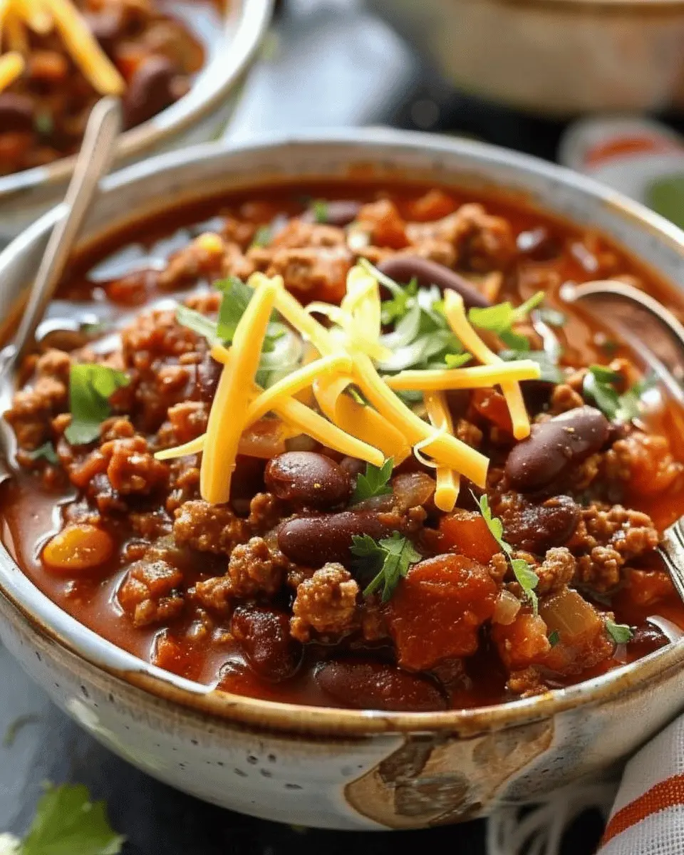 Best Beef Chili: Easy Recipe with Turkey Bacon Twist
