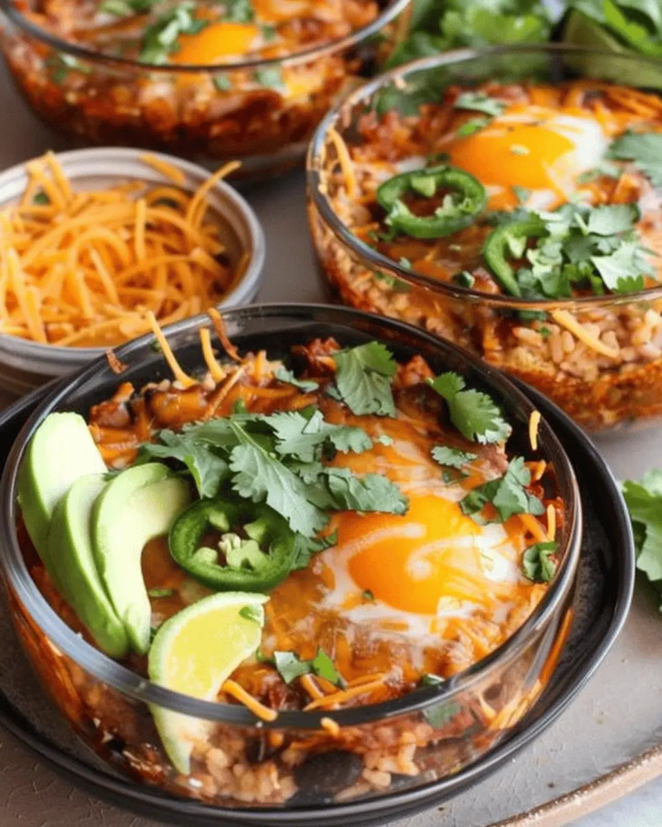 Breakfast Enchilada Bowls: Easy Recipe with Turkey Bacon and Chicken Ham