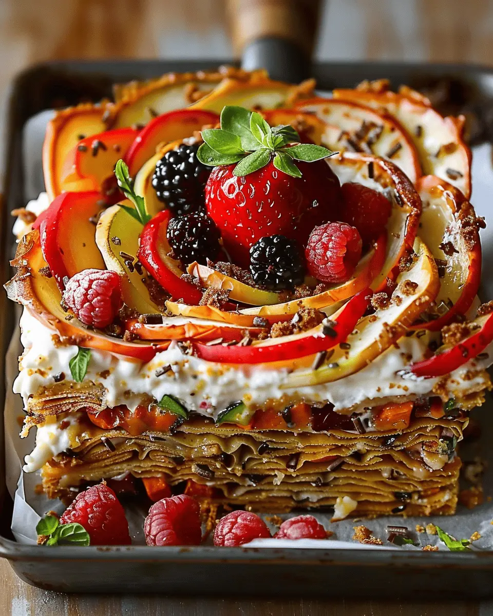 Breakfast Veggie Crinkle Cake: Easy and Wholesome Delight