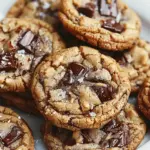 Brown Butter Chocolate Chip Cookies With Toffee