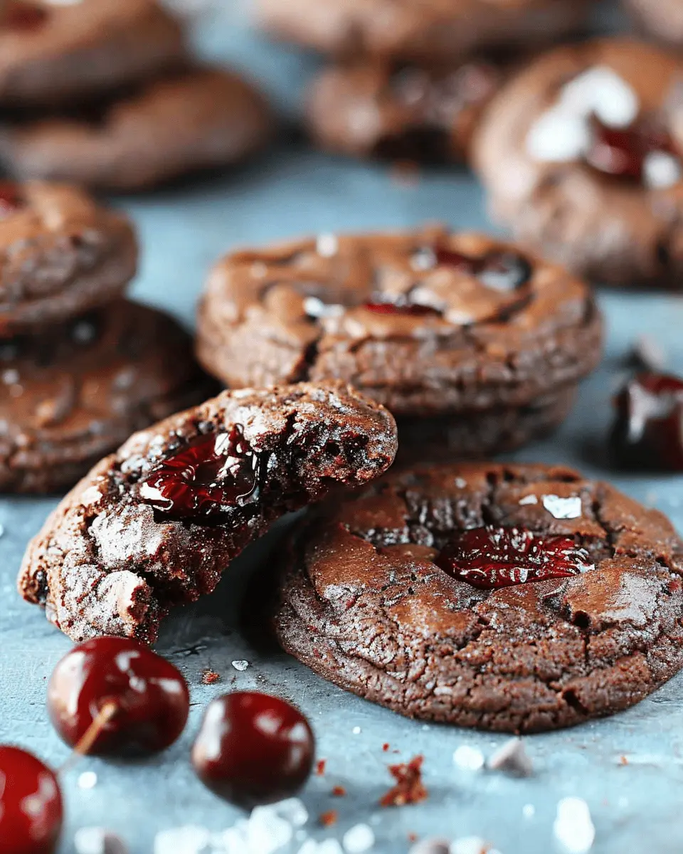Chocolate Cherry Cookies: Indulgent Treats for Every Occasion
