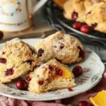 Cranberry and Orange Scones