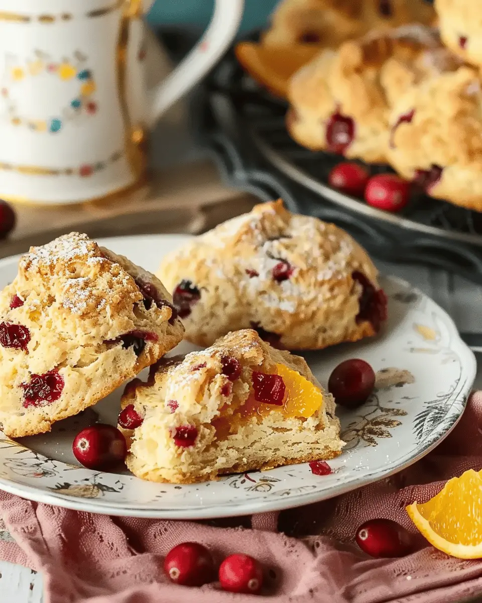 Cranberry and Orange Scones: The Best Homemade Treat for Any Day