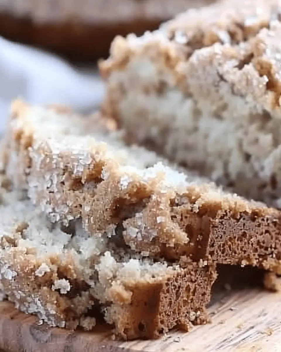 Cream Cheese Banana Bread with Sweet Cinnamon Topping Delight