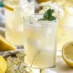 Easy Elderflower Lemonade (4 Ingredient Drink)