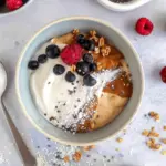 Greek Yogurt Peanut Butter Bowls