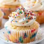 Homemade Gluten Free Funfetti Cupcakes
