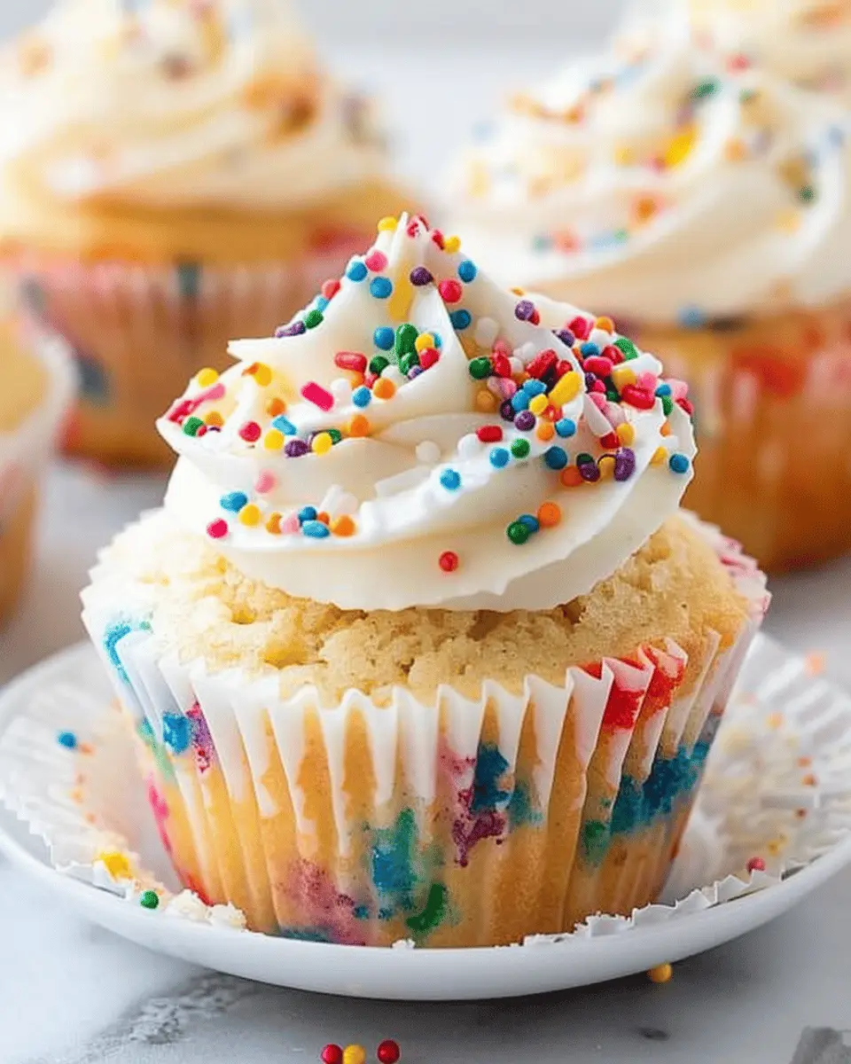 Homemade Gluten Free Funfetti Cupcakes for Joyful Celebrations