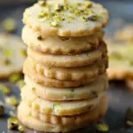 Pistachio Shortbread Cookies