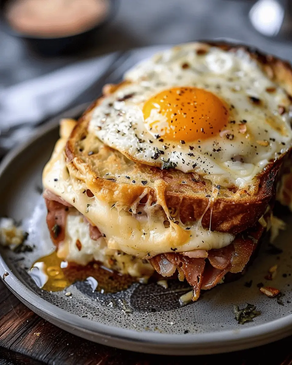 Croque Madame: An Easy and Indulgent Twist with Turkey Bacon