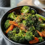 Roasted Broccoli & Carrots (Asian-Inspired)