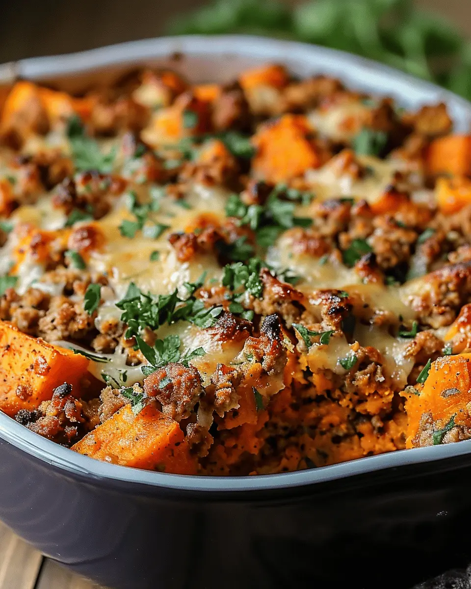 Ground Turkey Sweet Potato Bake: Easy Comfort Food Delight