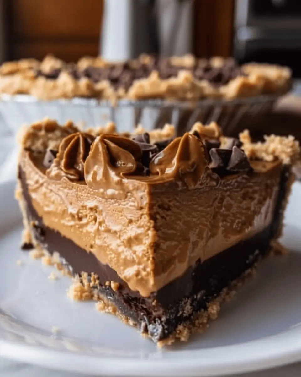 No-Bake Chocolate Peanut Butter Pie: Easy 4 Hour Delight Recipe