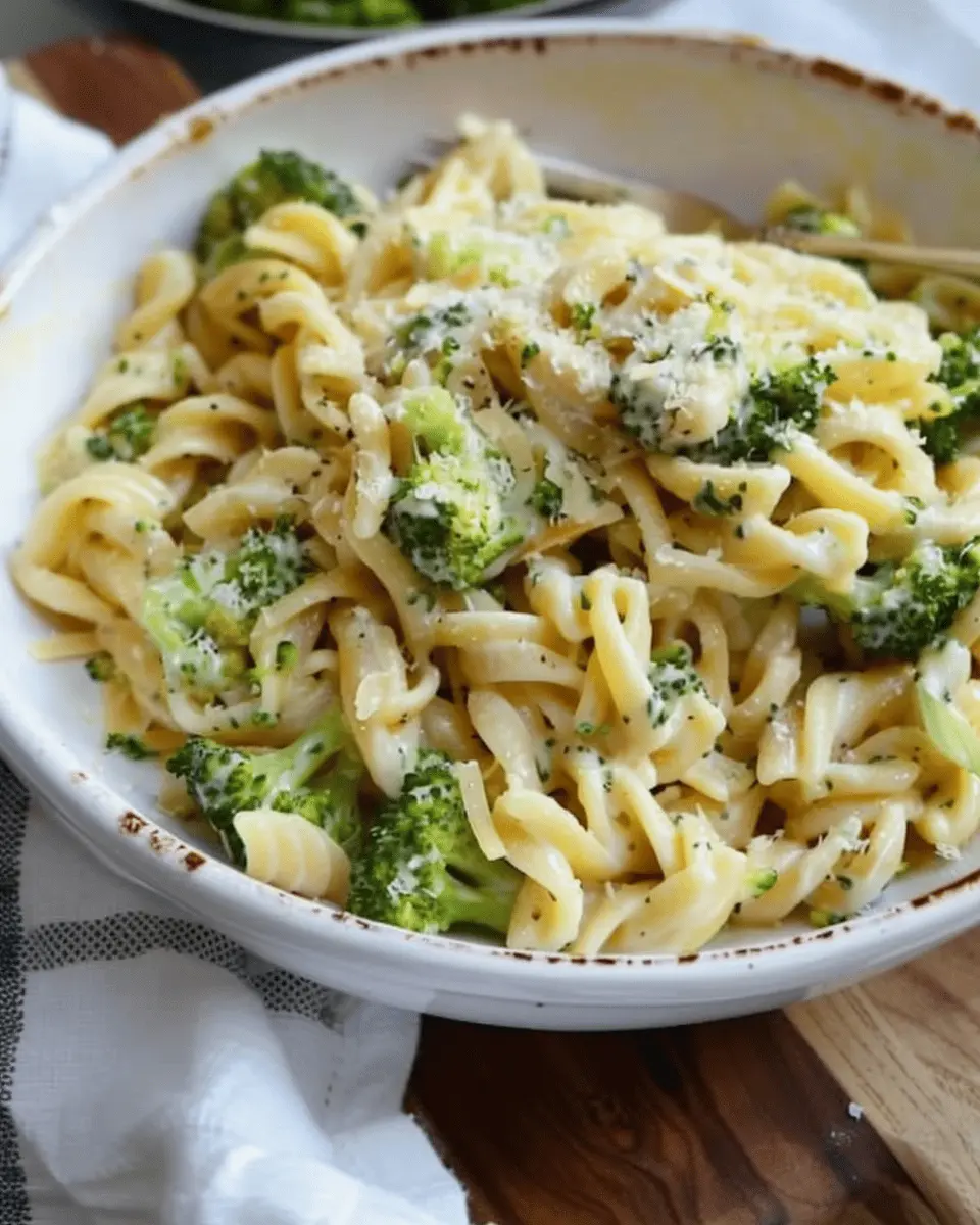 20 Minute Parmesan Pasta With Broccoli: Easy & Delicious Weeknight Dinner