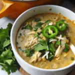 Low Carb White Chicken Chili (Gluten Free)