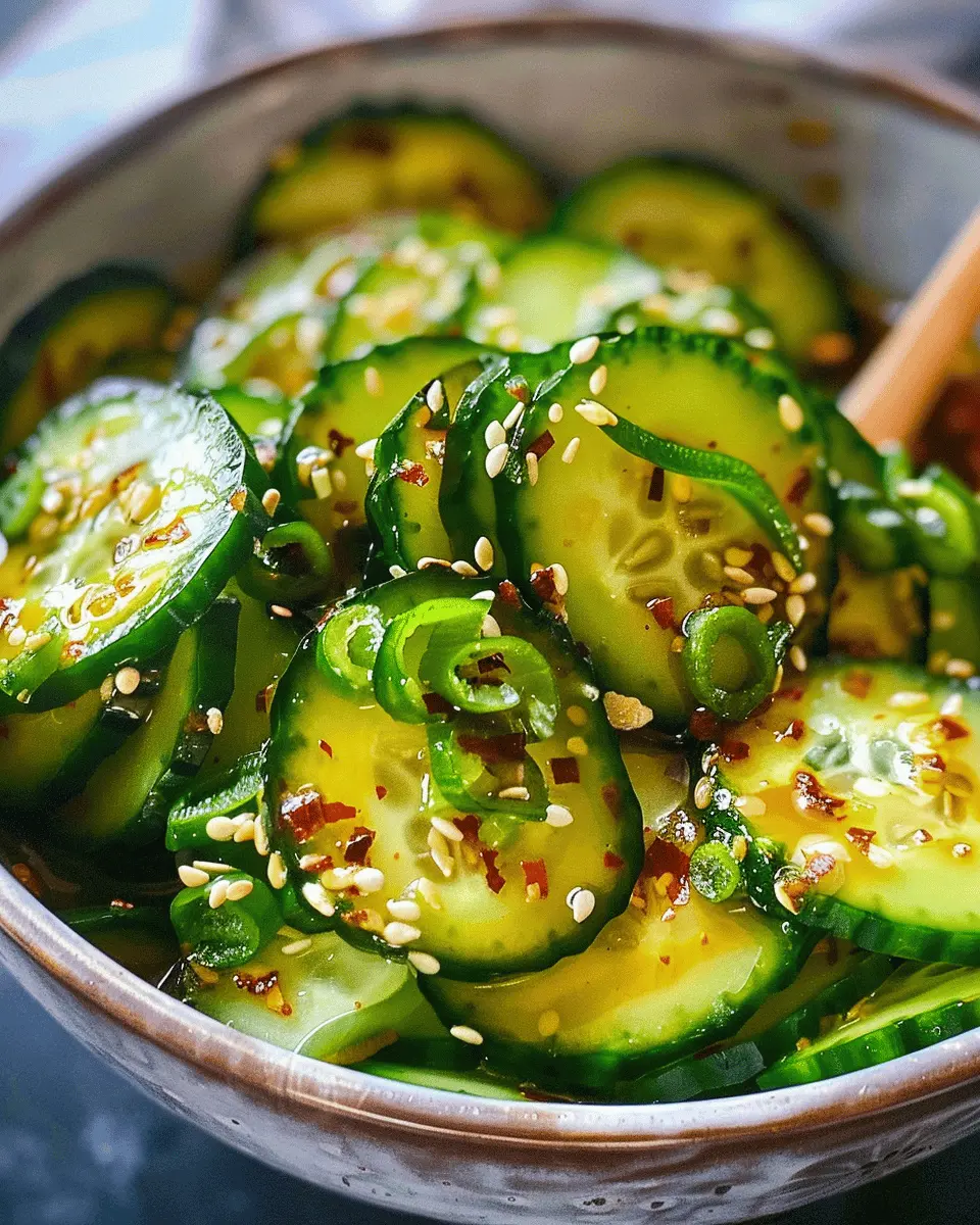 Easy Asian Cucumber Salad: Refreshing and Perfect for Meal Prep