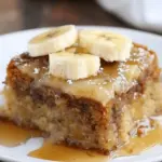 Sticky Banana Bread Pudding Cake