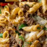 Philly Cheesesteak Pasta