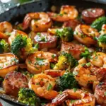 Garlic Honey Shrimp & Sausage – Easy One-Pan Recipe