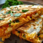 Cheddar Egg Quesadilla Recipe