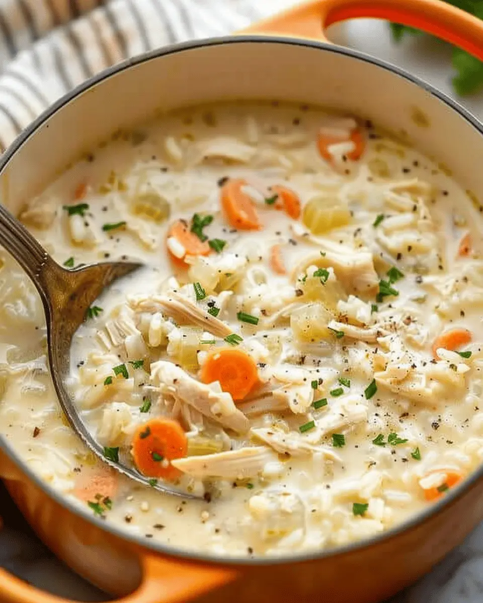 Creamy Chicken and Rice Soup: A Cozy Comfort Food Delight