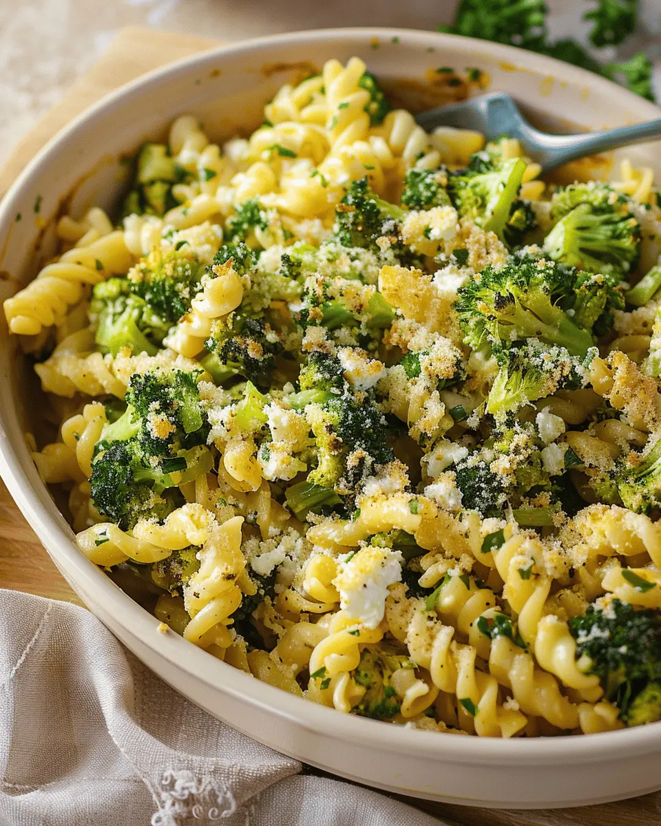 Baked Feta and Broccoli Pasta: Easy Comfort Food Delight
