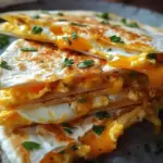 Cheddar Egg Quesadilla Recipe