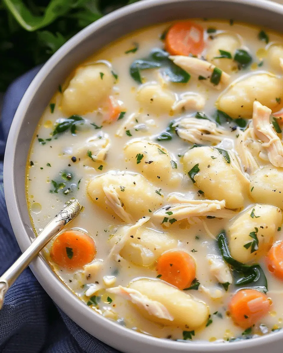 Slow Cooker Chicken Gnocchi Soup: A Cozy, Heartwarming Meal