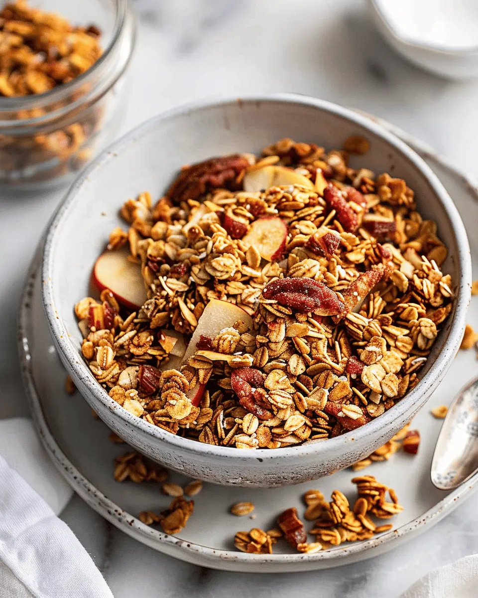 Easy Applesauce Granola: A Delightful Homemade Treat for Everyone