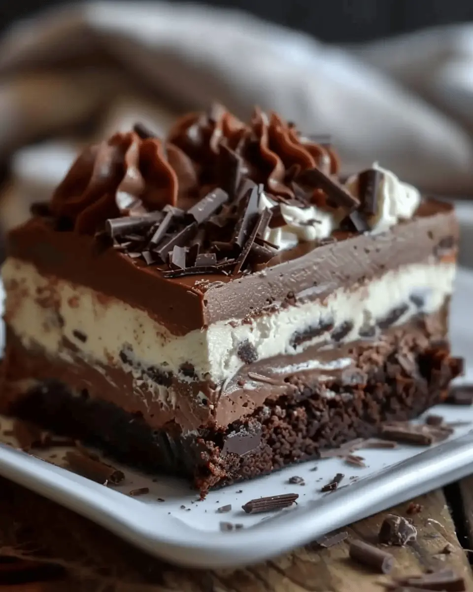 Brownie Refrigerator Cake: The Indulgent No-Bake Delight