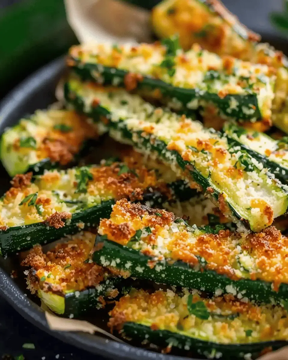 Crispy Baked Parmesan Zucchini: The Best Guilt-Free Snack