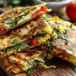 Zesty Zucchini Breakfast Quesadilla