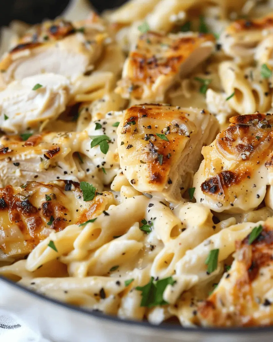 Chicken Garlic Parmesan Pasta: A Quick and Indulgent Dinner Delight