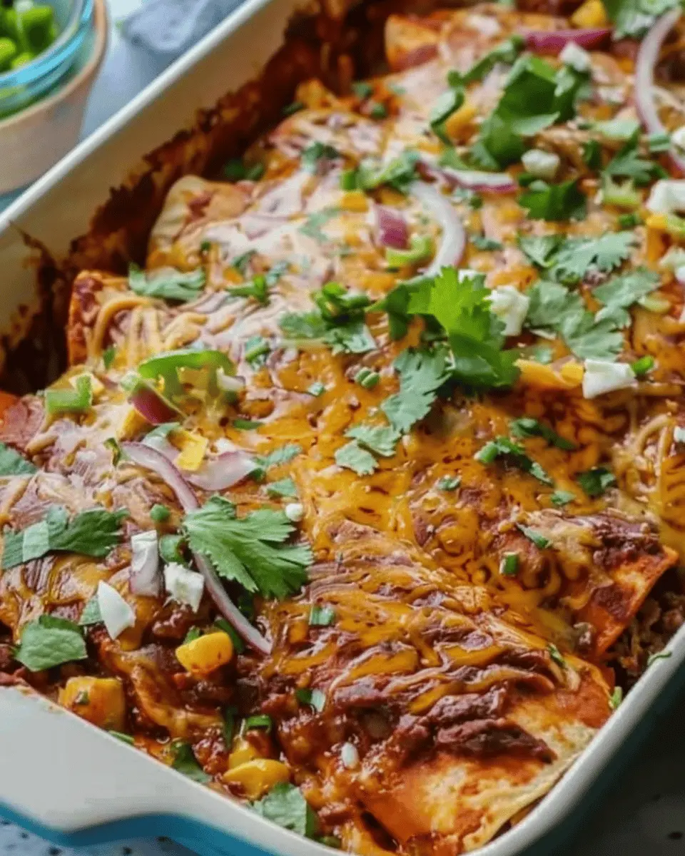 Vegetarian Enchilada Casserole: Easy Comfort Food for All