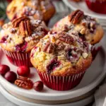 Cranberry, Orange & Pecan Muffins